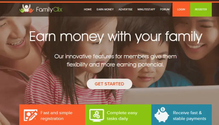 Gagner de l'argent avec FamilyClix