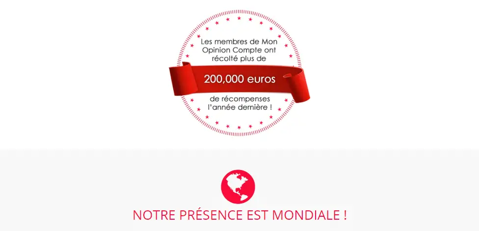 Sondages Rémunérés avec Mon Opinion Compte