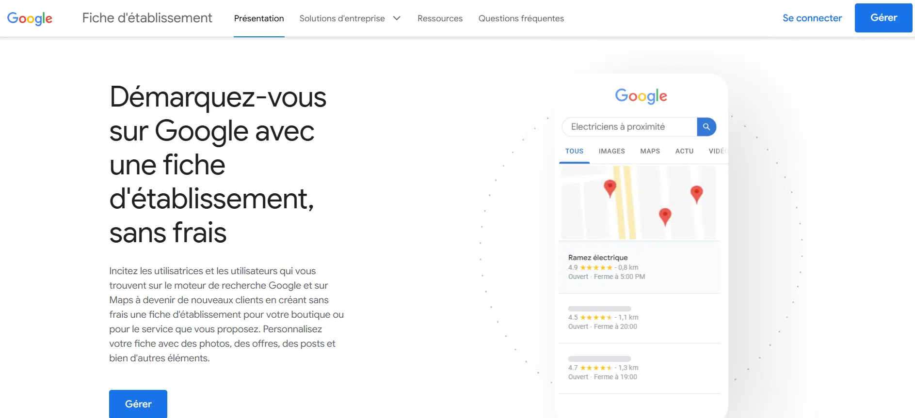 Google my business