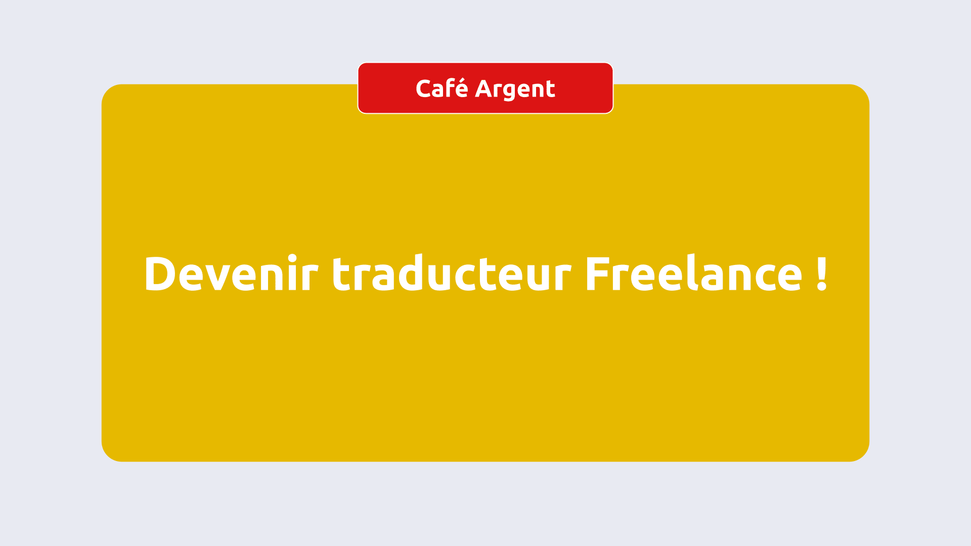 Devenir traducteur Freelance