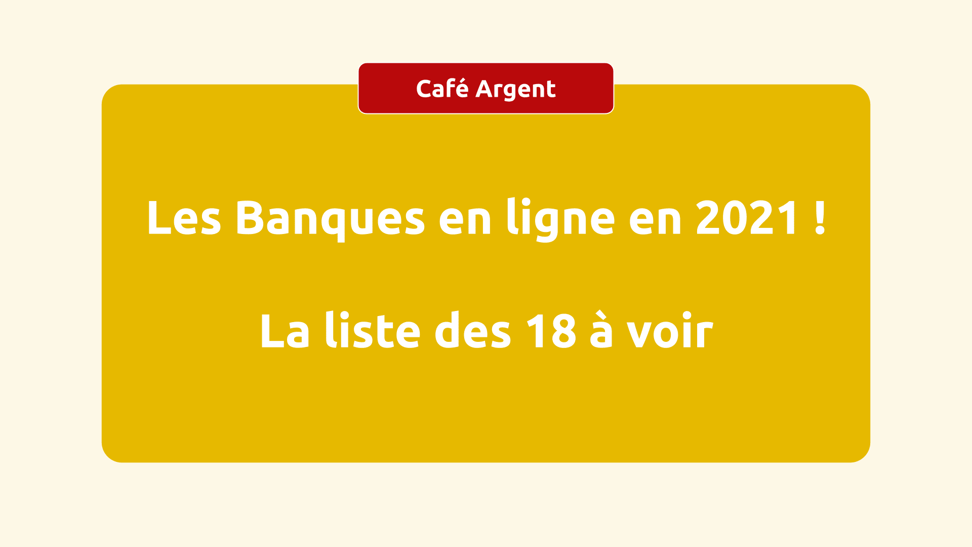 Les Banques en ligne