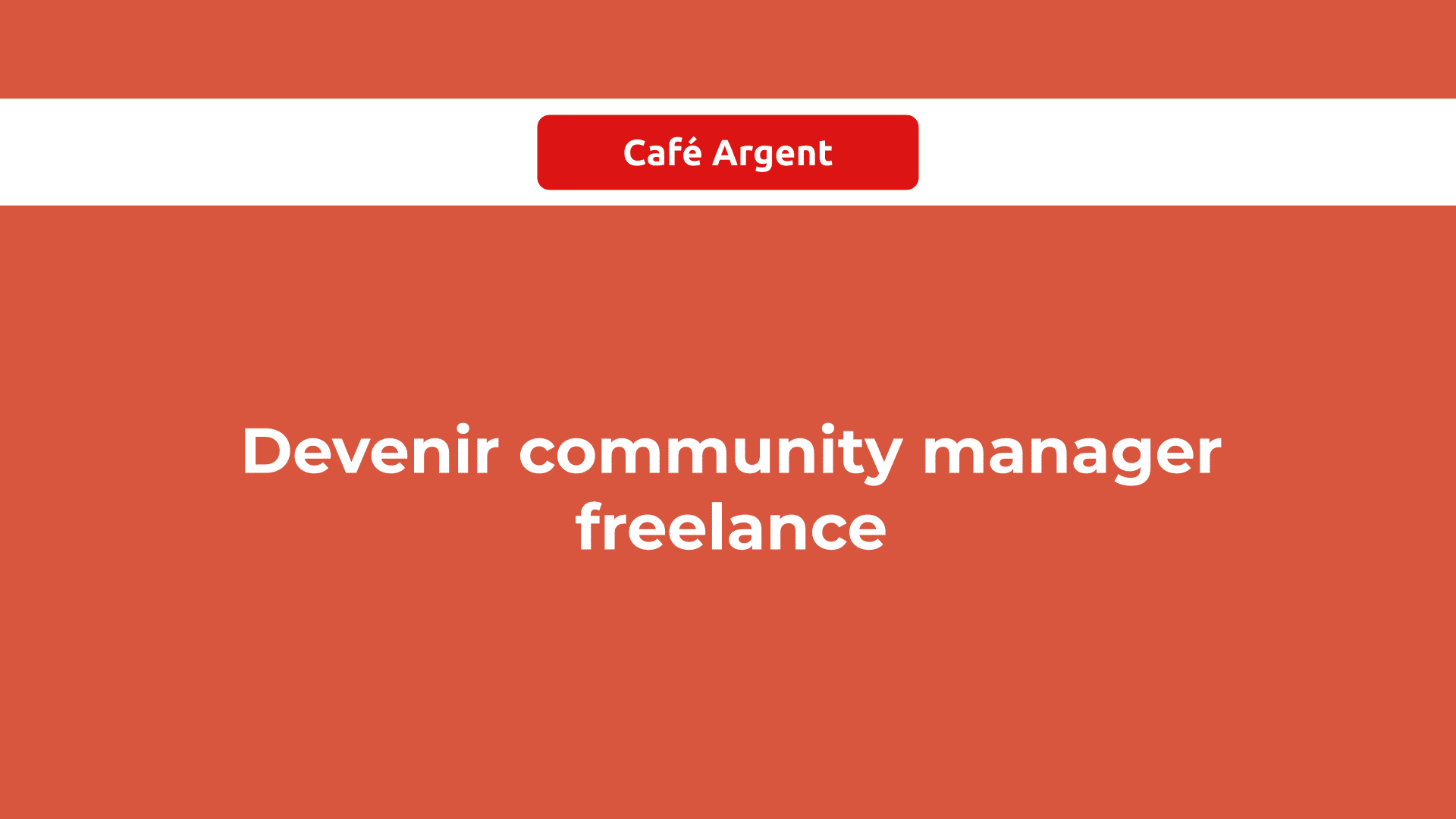Devenir community manager Freelance